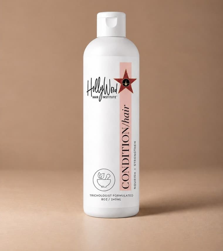 Condition product bottle, Hollywood Hair Institute